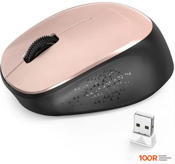 Мышь Ratel E702 (РОЗОВОЕ ЗОЛОТО/ЧЕРНЫЙ) (177002)
