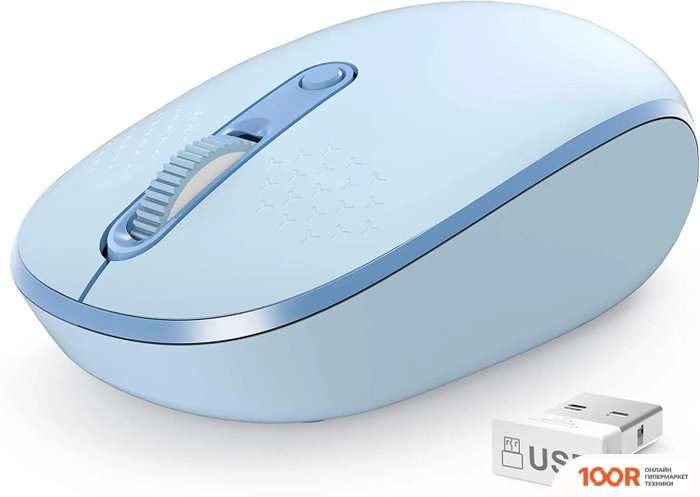 Мышь Ratel E370 (ГОЛУБОЙ) (176995)