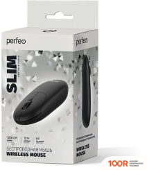 Мышь Perfeo SLIM (ЧЕРНЫЙ) (176903)