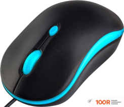 Мышь Perfeo MOUNT (ЧЕРНЫЙ/ГОЛУБОЙ) (176891)