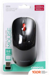 Мышь Omega OM-520 WIRELESS (ЧЕРНЫЙ) (176844)