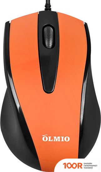 Мышь Olmio CM-07 (ОРАНЖЕВЫЙ/ЧЕРНЫЙ) (176825)