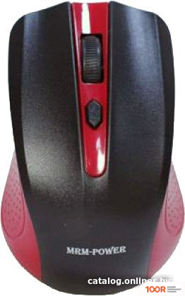 Мышь MRM-Power M211 (ЧЕРНЫЙ/КРАСНЫЙ) (176769)