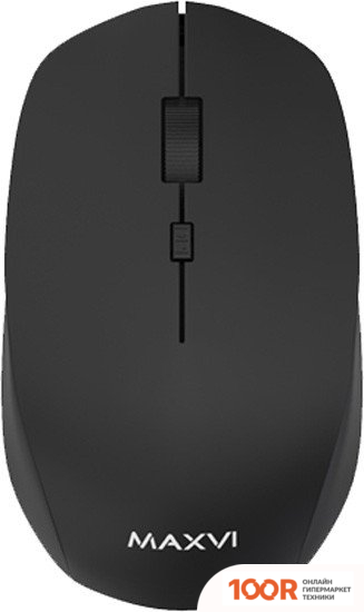 Мышь Maxvi MWS-03 (ЧЕРНЫЙ) (176678)