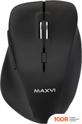 Мышь Maxvi MWS-02 (ЧЕРНЫЙ) (176677)