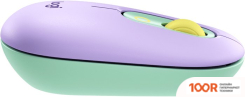 Мышь Logitech POP MOUSE (СИРЕНЕВЫЙ/ЗЕЛЕНЫЙ) (176604)