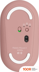 Мышь Logitech PEBBLE MOUSE 2 M350S (РОЗОВЫЙ) (176597)