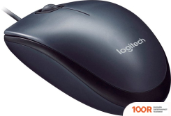 Мышь Logitech M90 (СЕРЫЙ) (176577)