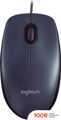 Мышь Logitech M90 (СЕРЫЙ) (176577)