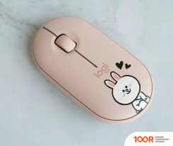 Мышь Logitech M350 PEBBLE LINE FRIENDS CONY (РОЗОВЫЙ) (176563)