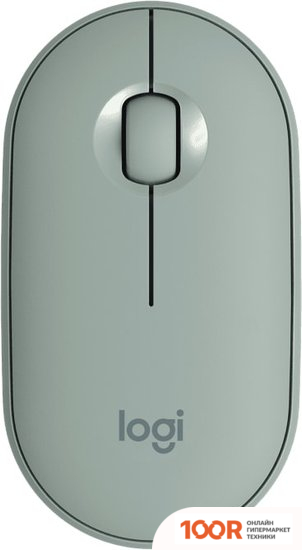 Мышь Logitech M350 PEBBLE (ЭВКАЛИПТ) (176559)