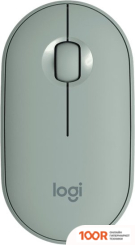 Мышь Logitech M350 PEBBLE (ЭВКАЛИПТ) (176559)