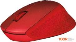 Мышь Logitech M331 SILENT PLUS (КРАСНЫЙ) (176545)