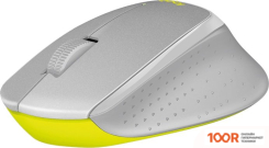 Мышь Logitech M330 SILENT PLUS (СЕРЫЙ/ЖЕЛТЫЙ) (176543)