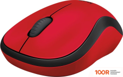 Мышь Logitech M221 (КРАСНЫЙ/ЧЕРНЫЙ) (176521)