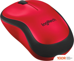 Мышь Logitech M221 (КРАСНЫЙ/ЧЕРНЫЙ) (176521)