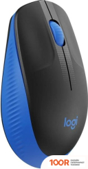 Мышь Logitech M191 (ЧЕРНЫЙ/СИНИЙ) (176512)
