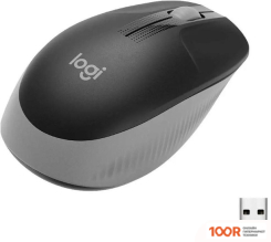 Мышь Logitech M191 (ЧЕРНЫЙ/СЕРЫЙ) (176511)