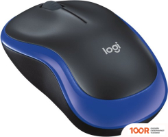 Мышь Logitech M186 (ЧЕРНЫЙ/СИНИЙ) (176504)