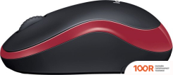 Мышь Logitech M186 (ЧЕРНЫЙ/КРАСНЫЙ) (176502)