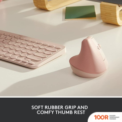 Мышь Logitech LIFT (РОЗОВЫЙ) (176485)