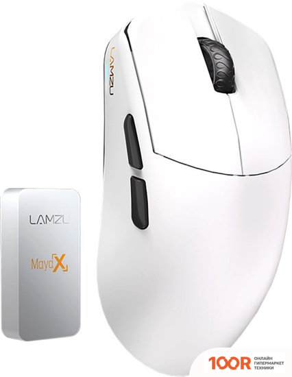 Мышь Lamzu MAYA X (БЕЛЫЙ) (176379)