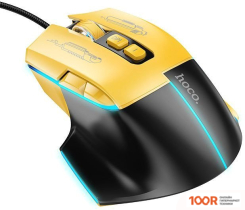 Мышь Hoco GM31 (ЧЕРНЫЙ/ЖЕЛТЫЙ) (176215)