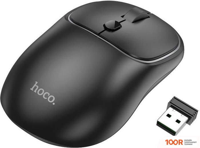Мышь Hoco GM25 (ЧЕРНЫЙ) (176209)