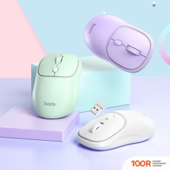 Мышь Hoco GM25 (ПУРПУРНЫЙ) (176208)