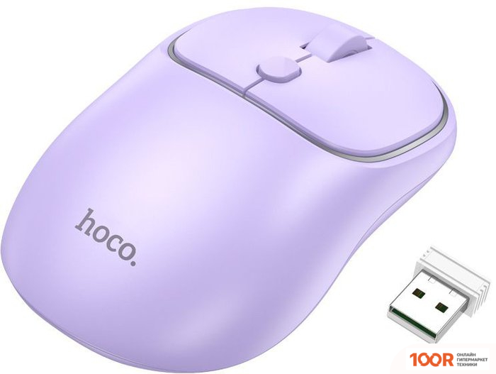 Мышь Hoco GM25 (ПУРПУРНЫЙ) (176208)