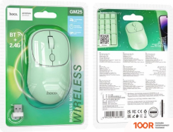 Мышь Hoco GM25 (МЯТНЫЙ) (176207)