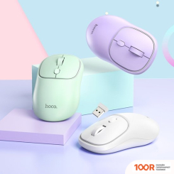 Мышь Hoco GM25 (МЯТНЫЙ) (176207)