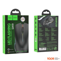 Мышь Hoco GM19 (ЧЕРНЫЙ) (176202)