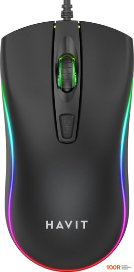 Мышь Havit HV-MS72 (ЧЕРНЫЙ) (176154)