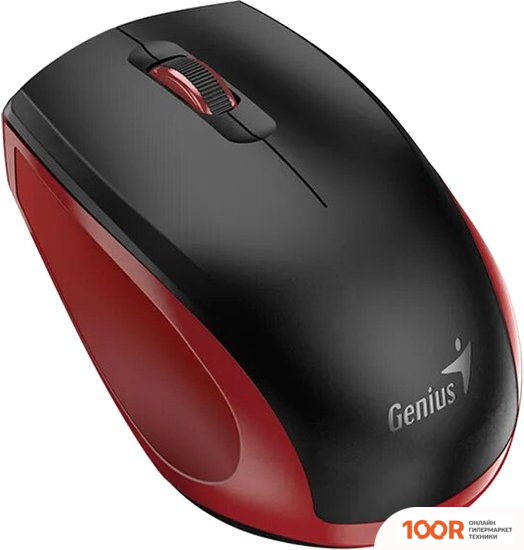 Мышь Genius NX-8006S (ЧЕРНЫЙ/КРАСНЫЙ) (176082)