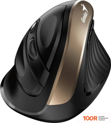 Мышь Genius ERGO 8250S (ЧЕРНЫЙ/ЗОЛОТИСТЫЙ) (176058)