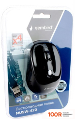 Мышь Gembird MUSW-420 (175998)