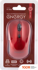 Мышь Energy EK-008W (ЧЕРНЫЙ/КРАСНЫЙ) (175871)