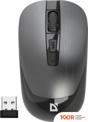 Мышь Defender WAVE MM-995 (СЕРЕБРИСТЫЙ) (175771)