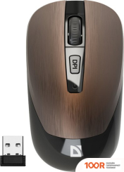 Мышь Defender WAVE MM-995 (БРОНЗА) (175769)