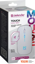 Мышь Defender TOUCH MM-997 (БЕЛЫЙ) (175761)