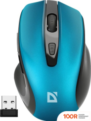 Мышь Defender PRIME MB-053 (БИРЮЗОВЫЙ) (175743)