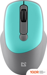 Мышь Defender FEAM MM-296 (СЕРЫЙ/МЯТНЫЙ) (175701)
