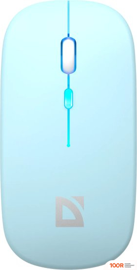 Мышь Defender CODA MB-261 (ГОЛУБОЙ/БЕЛЫЙ) (175684)