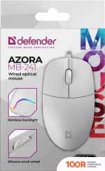 Мышь Defender AZORA MB-241 (БЕЛЫЙ) (175674)