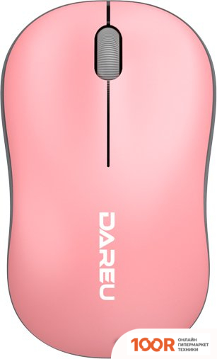 Мышь Dareu LM106G (РОЗОВЫЙ/СЕРЫЙ) (175641)