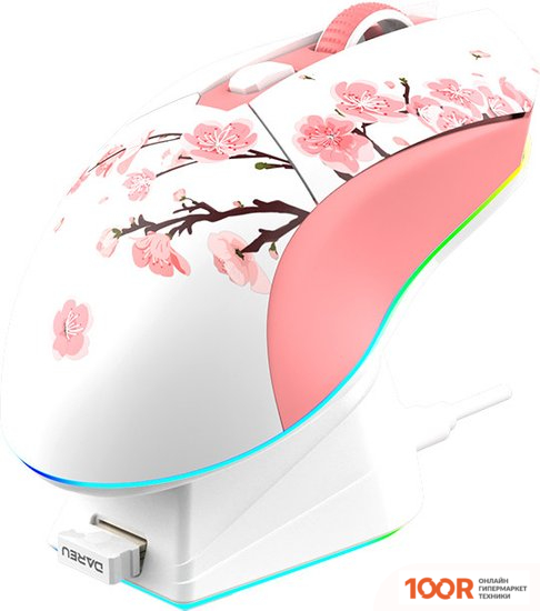 Мышь Dareu EM901X SAKURA PINK (175634)