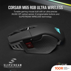 Мышь Corsair M65 RGB ULTRA WIRELESS (ЧЕРНЫЙ) (175592)