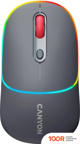 Мышь Canyon MW-22 (ТЕМНО-СЕРЫЙ) (175515)