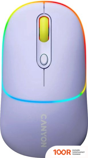 Мышь Canyon MW-22 (СИРЕНЕВЫЙ) (175514)